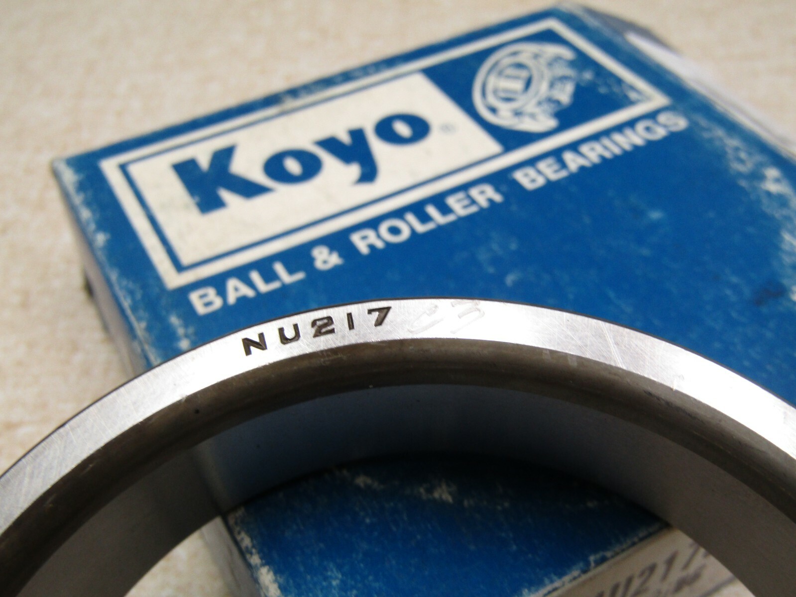 Koyo NU217 C3 85mm X 101.75mm X 28mm Cylindrical Roller Bearing Inner Ring Race