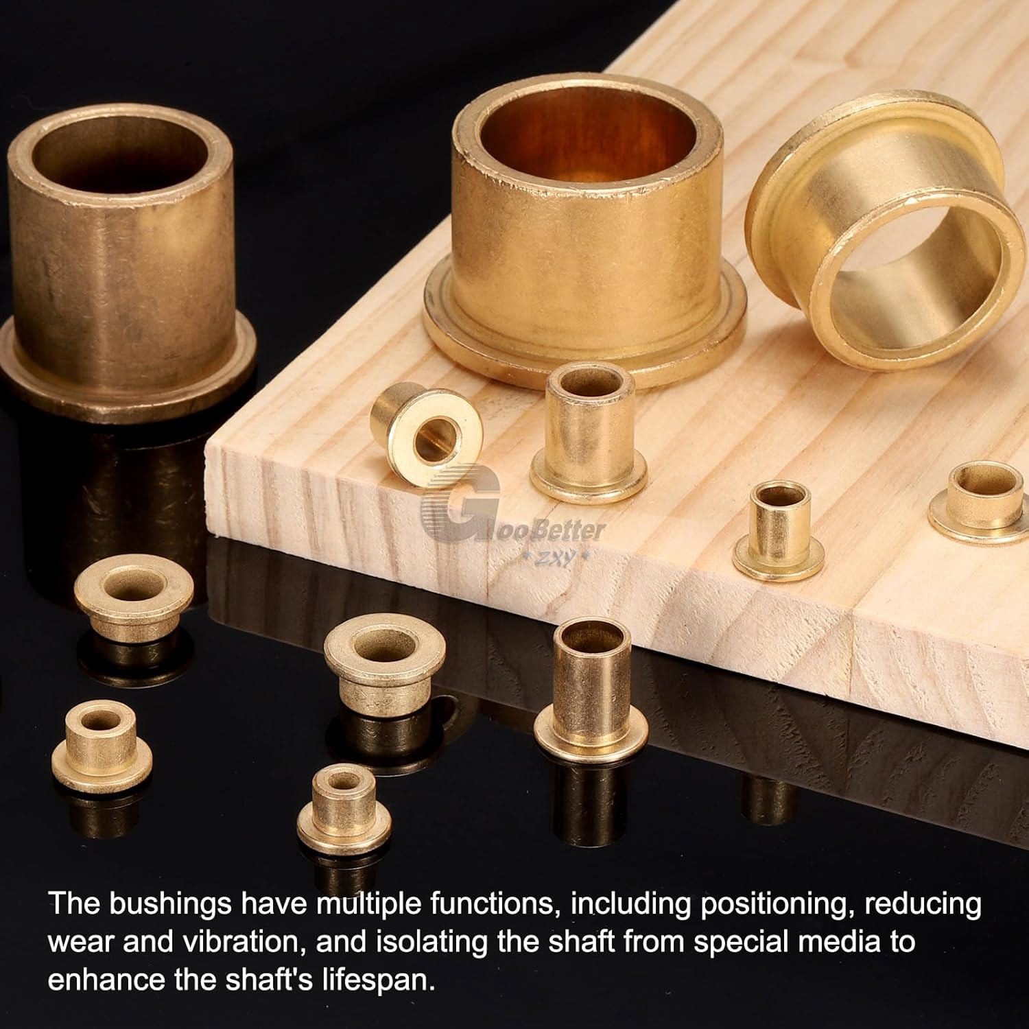 Metric Oilite Flanged Bronze Sintered Bearing Bushes Series -High Quality 1~55mm