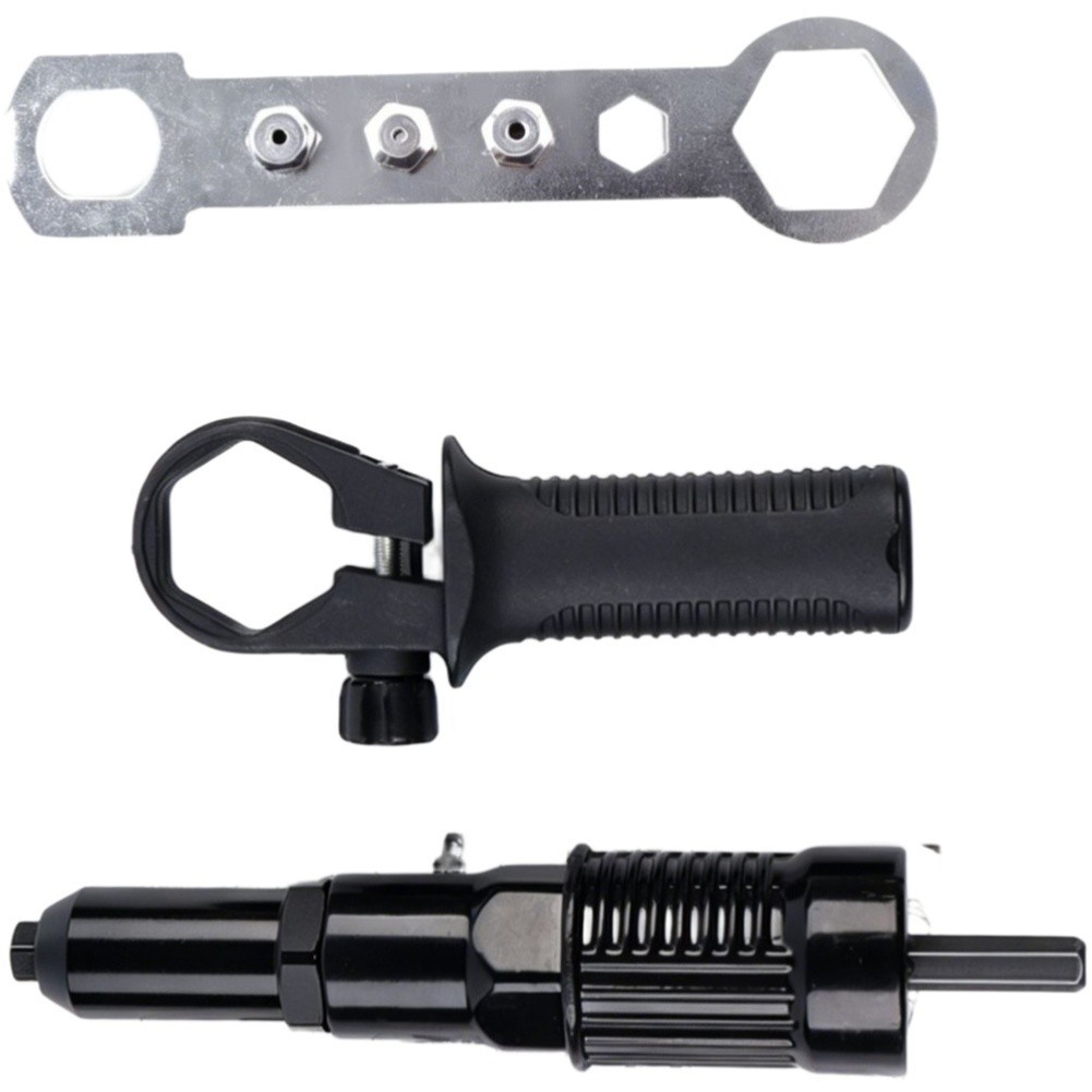 Aluminum Alloy Electric Rivet Tool Conversion Kit for 2.4mm to 4.8mm Rivets