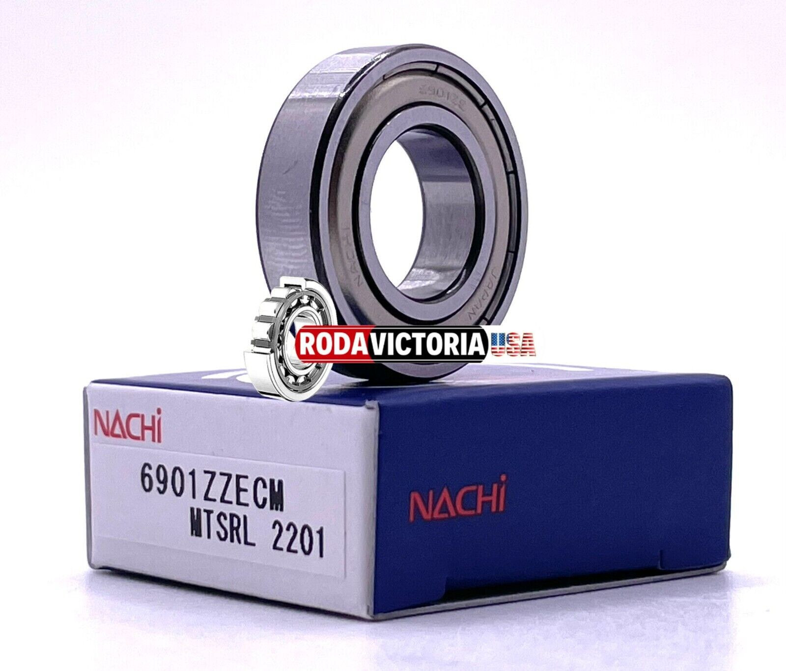 NACHI 6901ZZ Series Deep Groove Radial Ball Bearing 61901 ZZ MADE IN JAPAN
