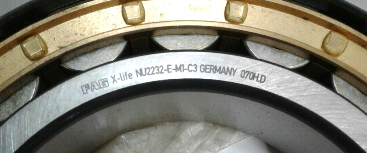 FAG X-Life NU2232-E-M1-C3 Cylindrical Roller Bearing With Cage 160mm 290mm 80mm