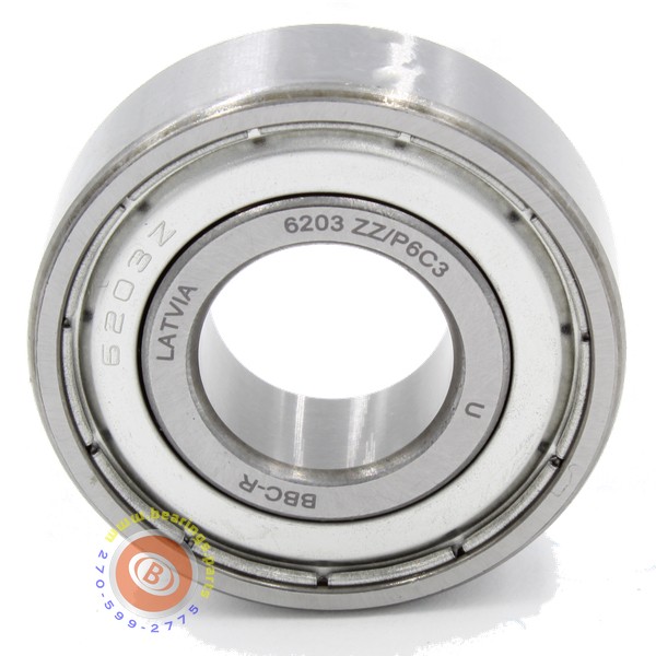 6203-ZZ Shielded Radial Ball Bearing 17 X 40 X 12mm – Baltic Bearing
