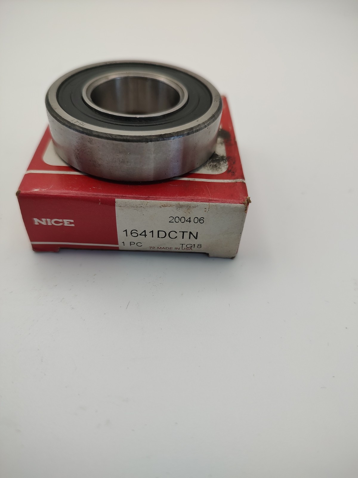 Nice 1641DCTN 1 x 2″ x 9/16″ Sealed Ball Bearing RBC SKF MADE IN USA 1641-2RS