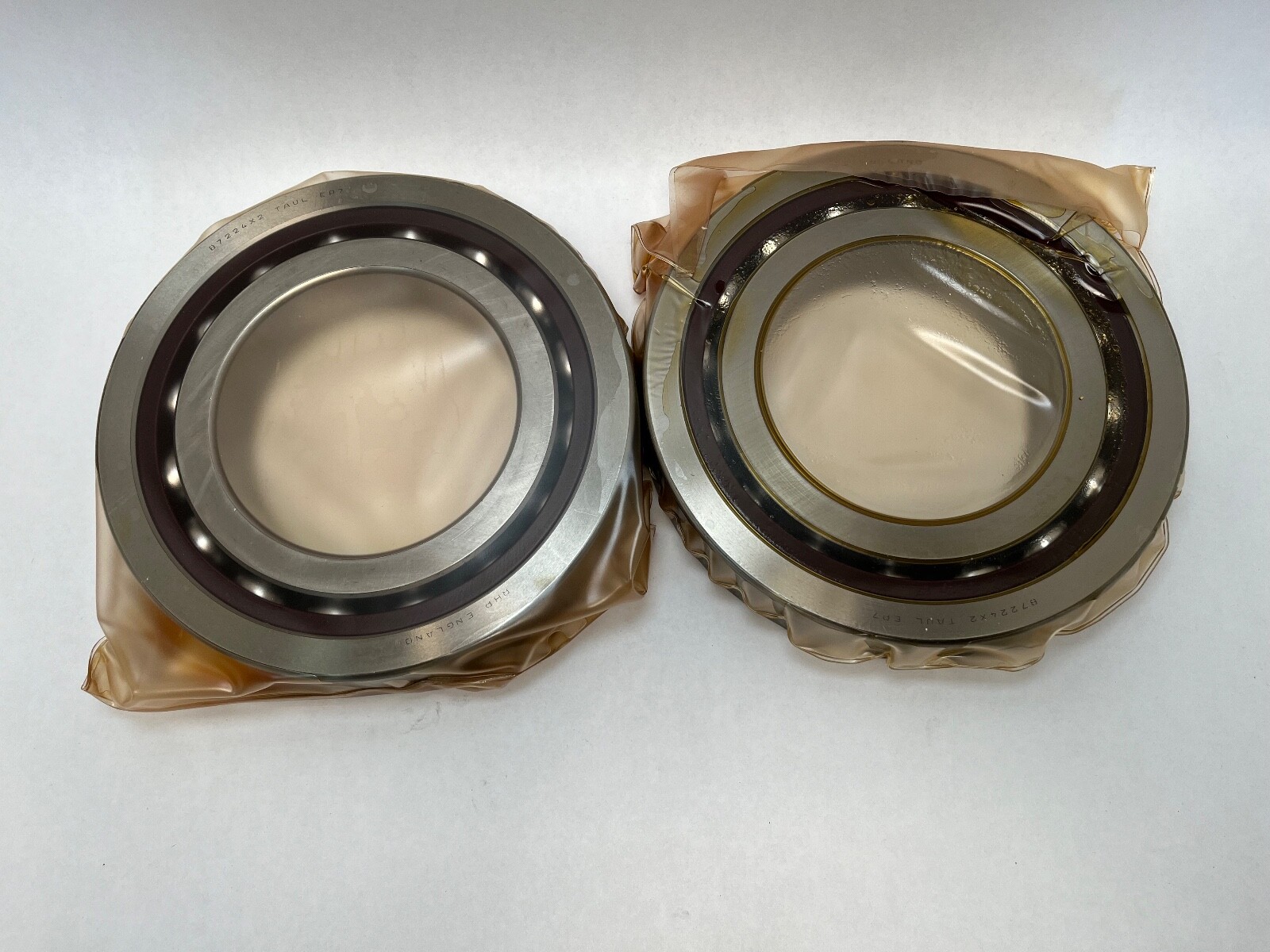 RHP 7224CTDULP4 Bearing 120x215x40 mm 7224-C B-7224-X2-TA-DUL-EP7 England 2 pcs