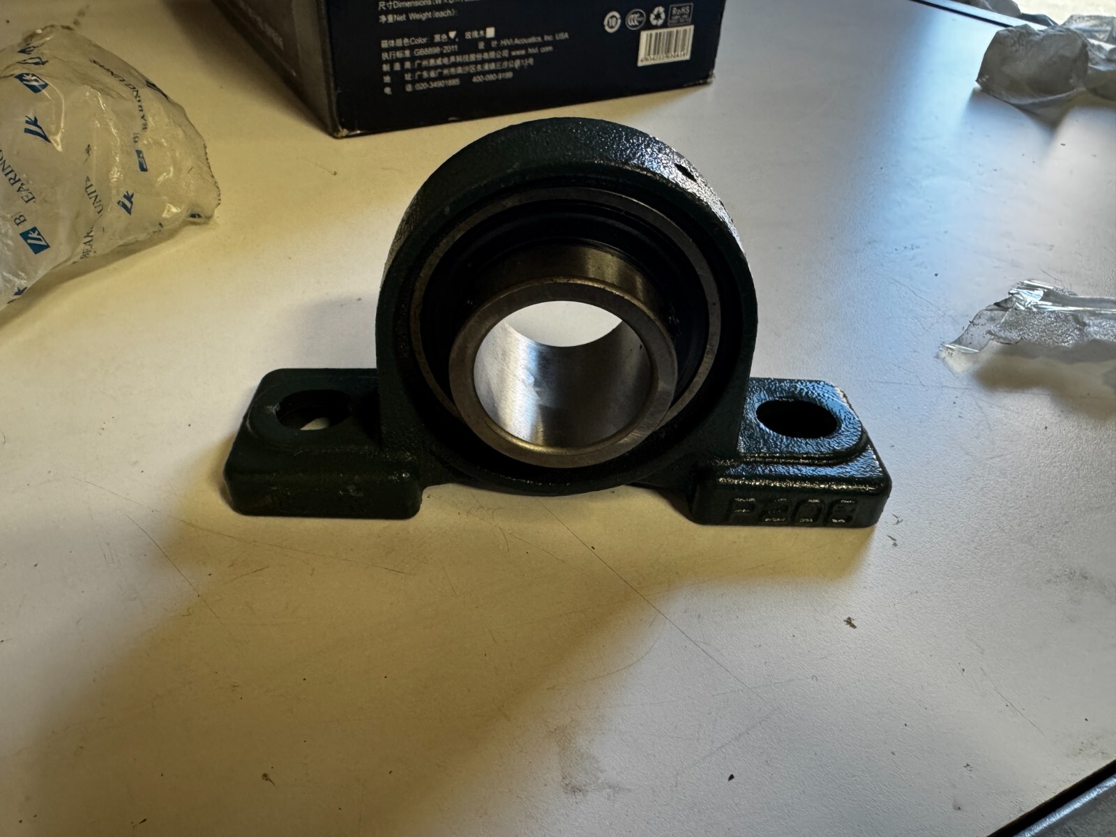 LK UCP208 40mm Pillow Block Bearing 2-Bolt Solid