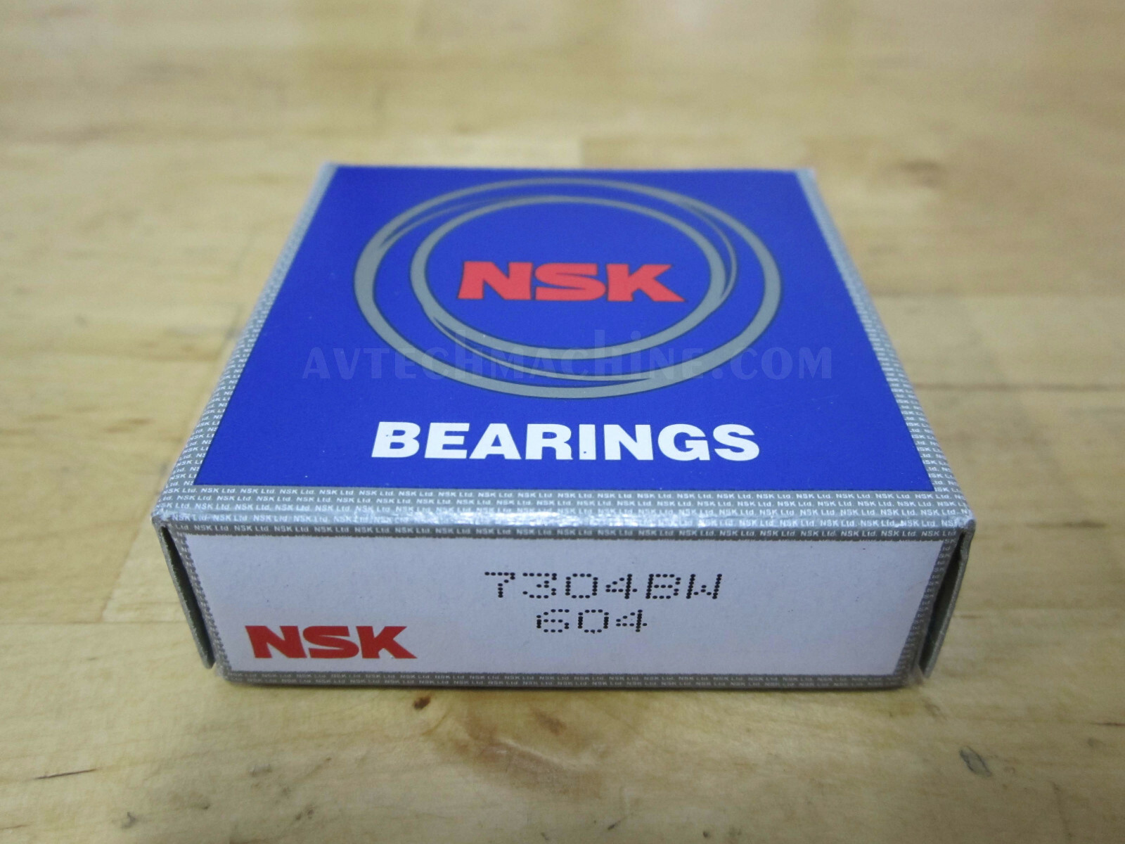 7304BW NSK Angular Contact Bearing Steel Cage 20x52x15mm