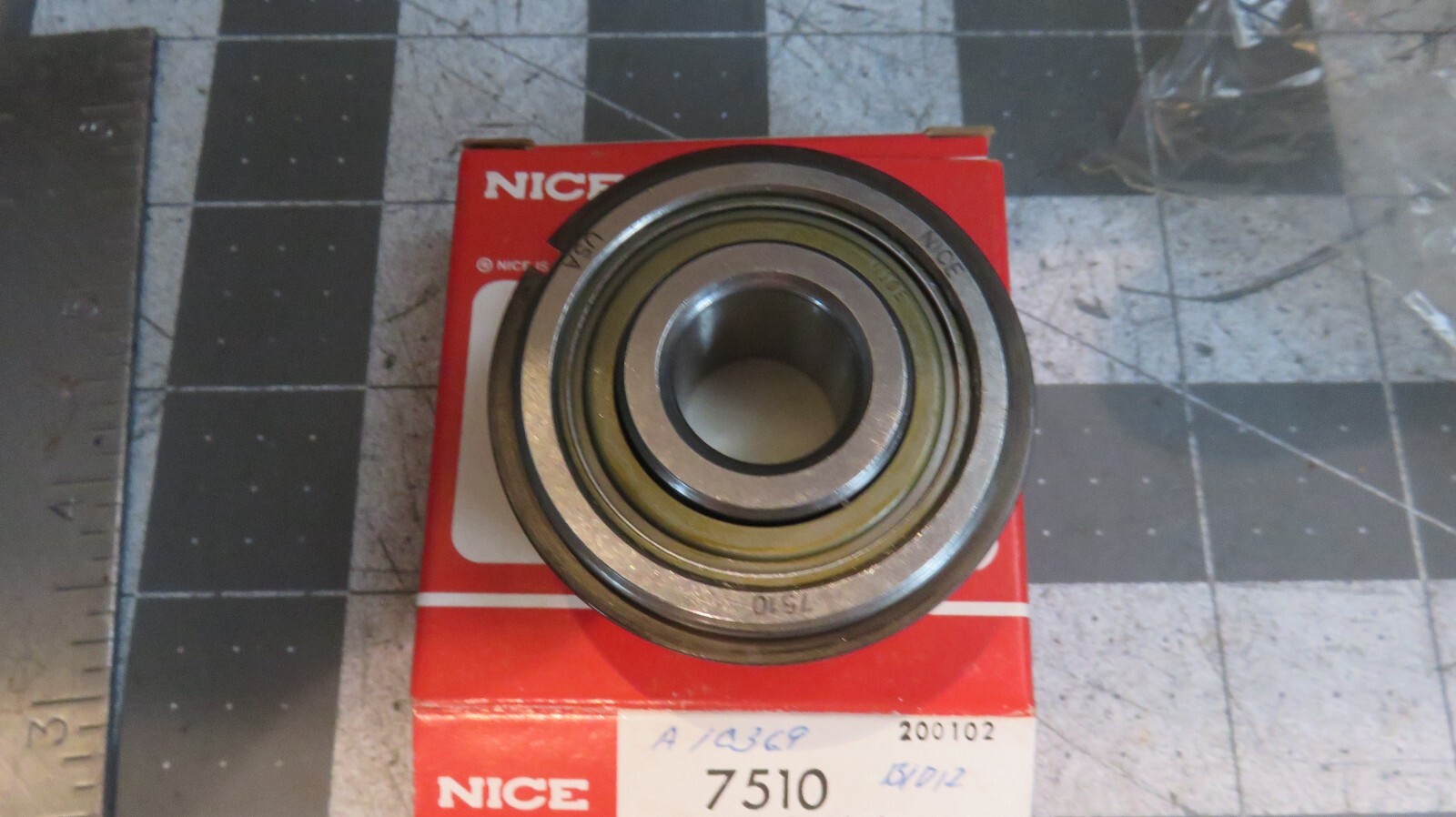 NICE 7510DLGTN Precision Radial Ball Bearing Double Sealed With Snap Ring