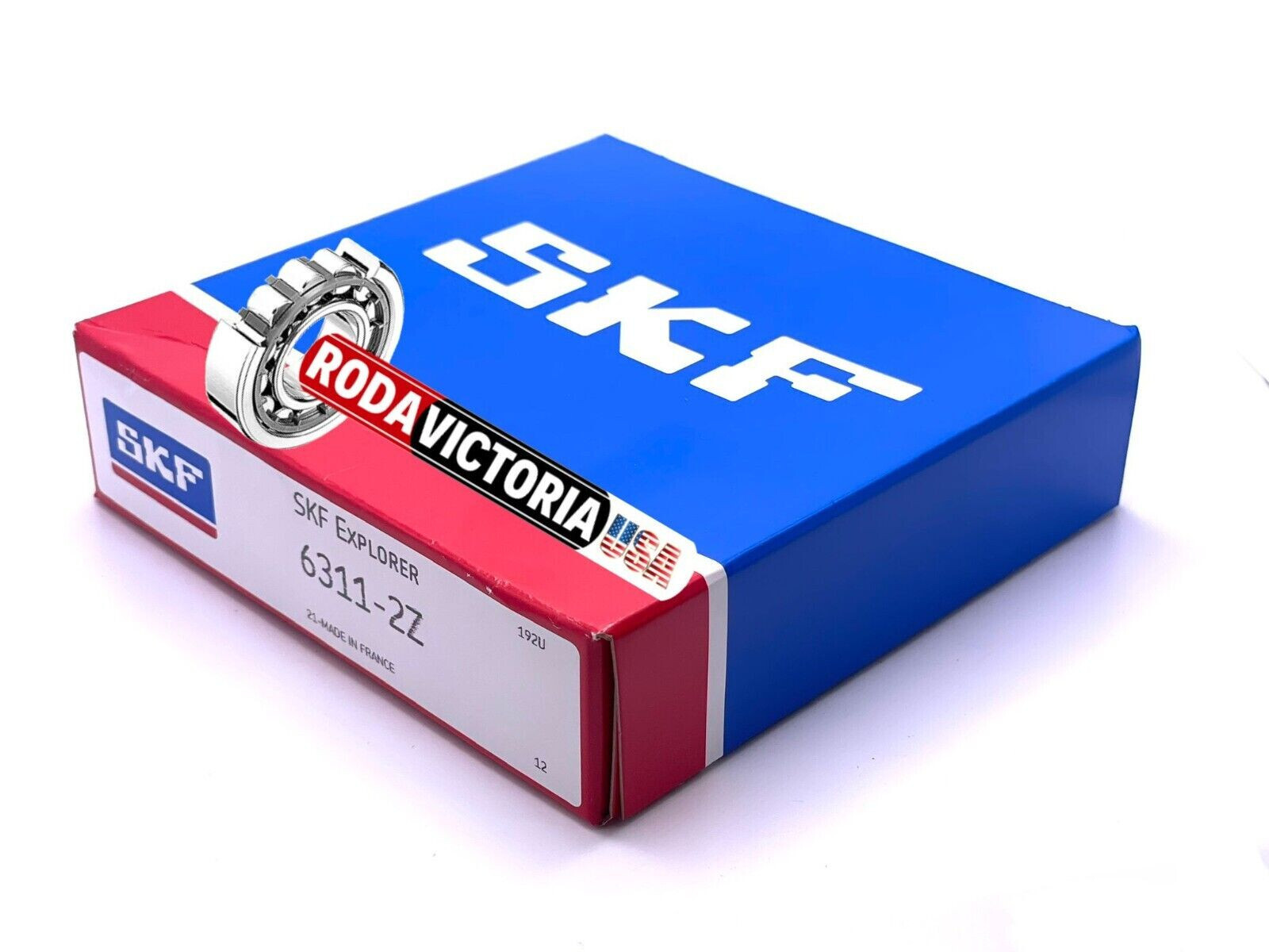 SKF 6311 ZZ C3 DEEP GROOVE BALL BEARING, METAL SHIELDED 55x120x29mm