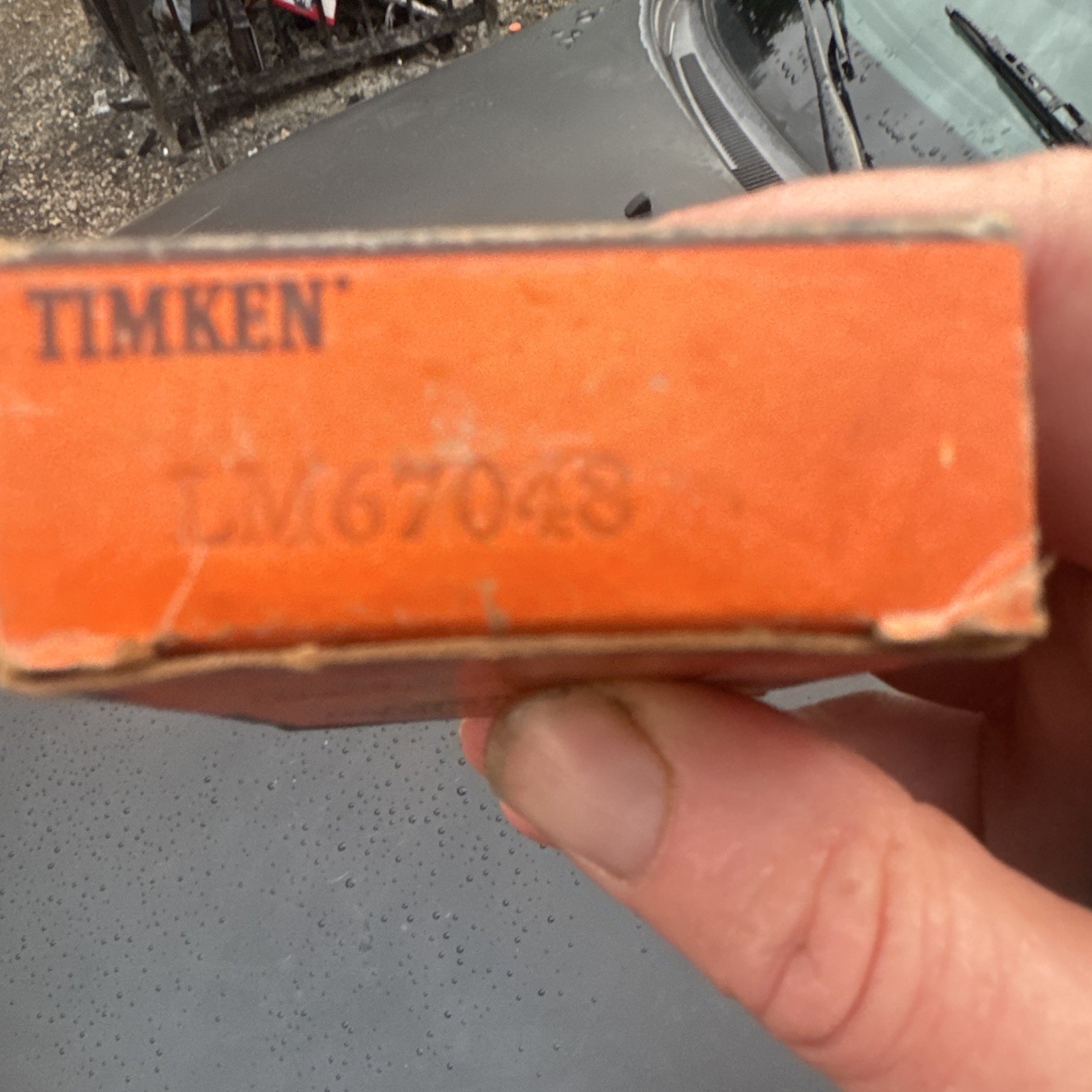 Timken U267048 Tapered Roller Bearings Box Marked LM67048