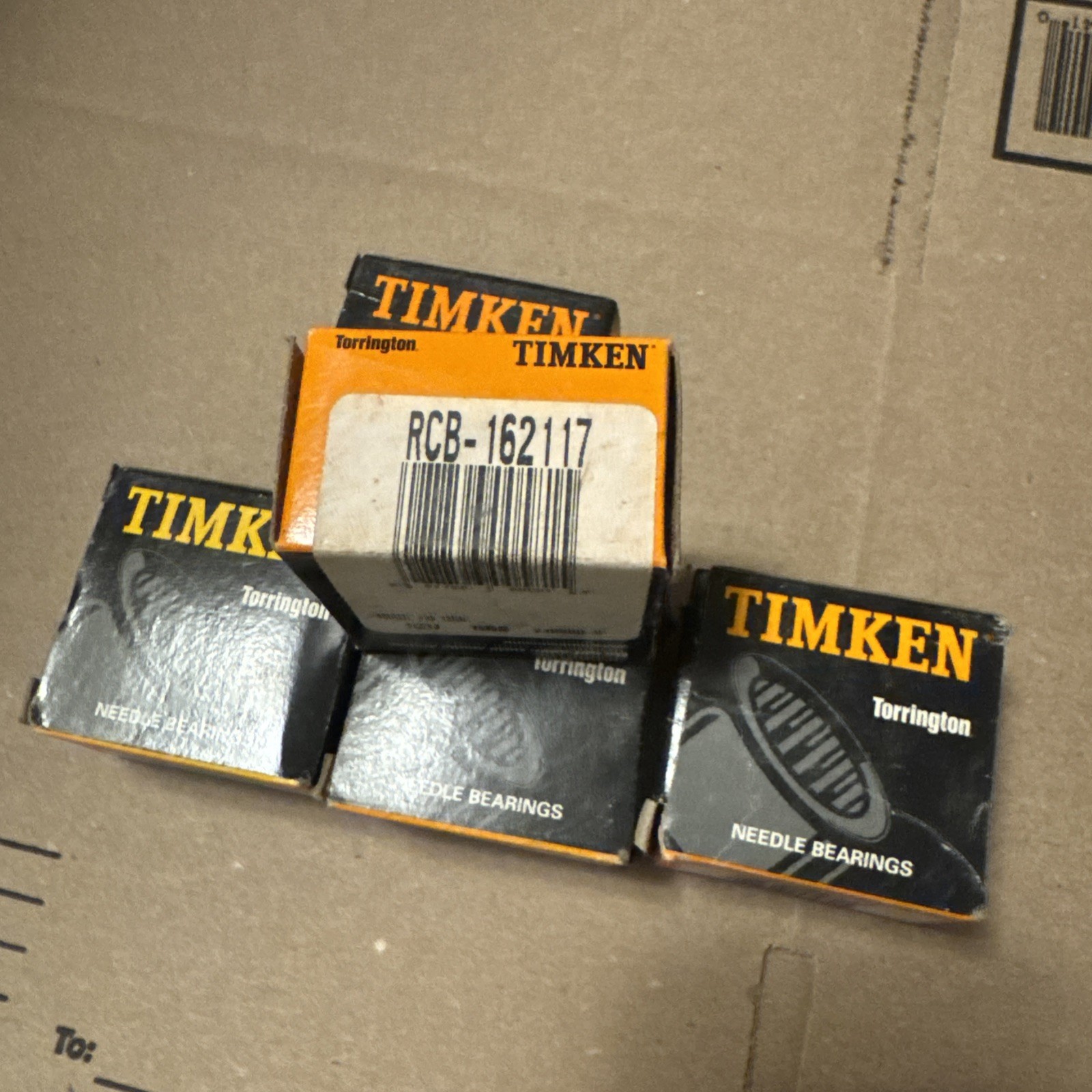 Timken Torrington Needle Bearing RCB-162117 1″ Bore Lot Of 5