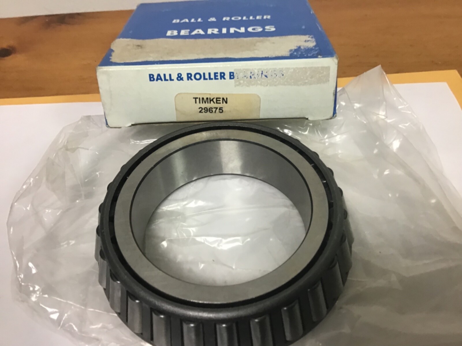 New Timken 29675 Tapered Cone Bearing, 2.750″ OD X 1.000″ Width