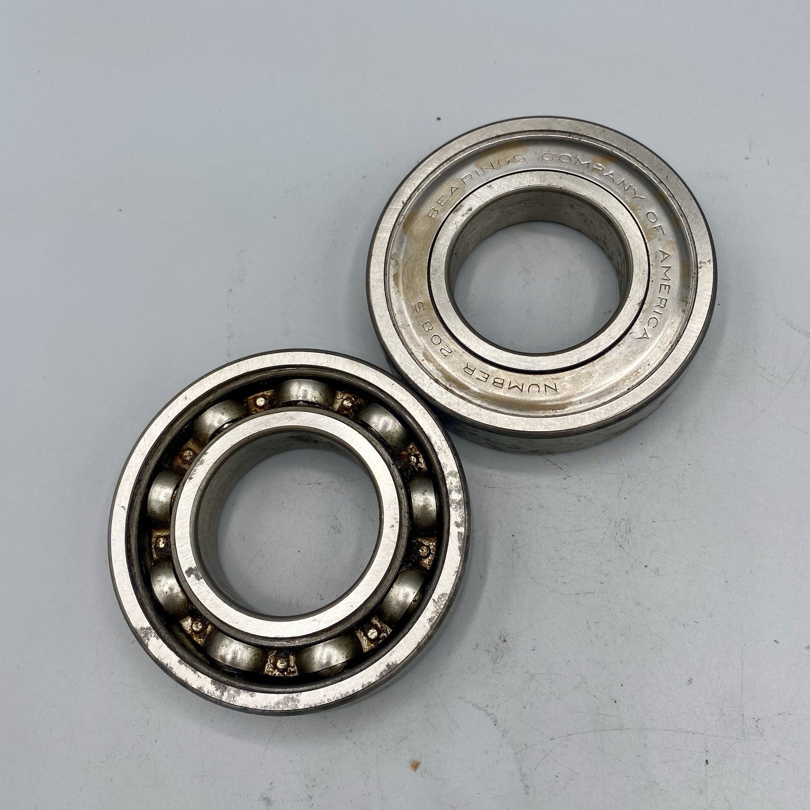 New Open Box, BCA 208S Ball Bearing Deep Groove 40 X 80 X 18mm (Lot Of 2)