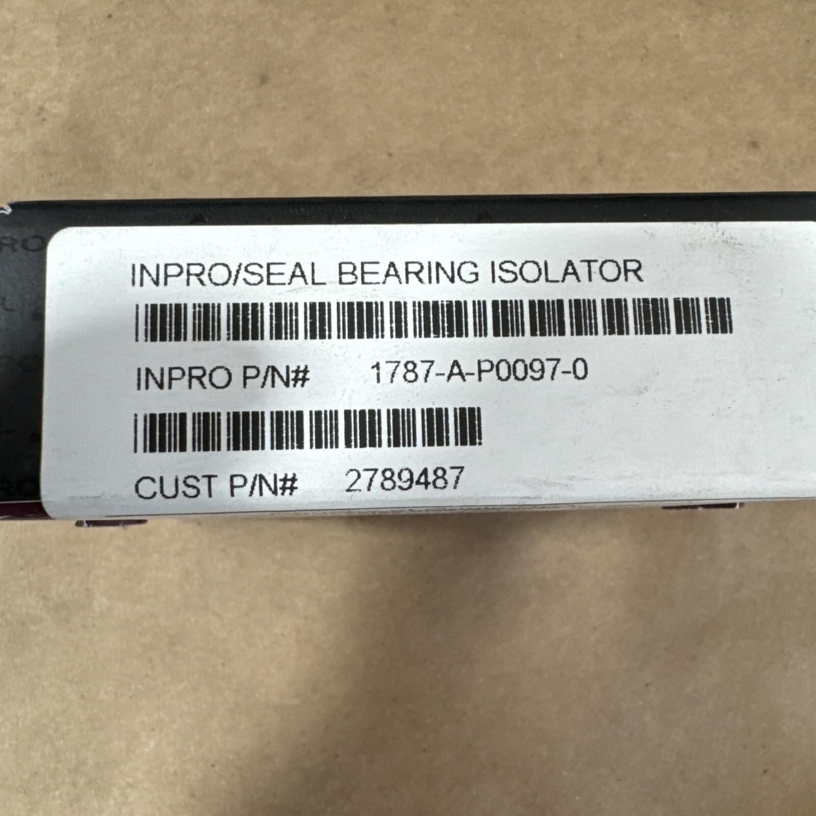 New Inpro / Seal 1787-A-P0097-0 Bearing Isolator Warranty Fast Shipping 🇺🇸