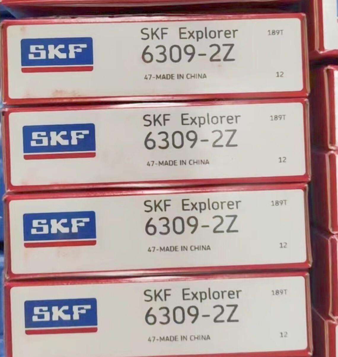1X SKF 6309-2Z single row deep groove ball bearing