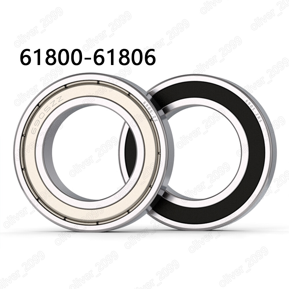 61800 61801 61802 61803 61804-61806 ZZ RS Dünnschliff Kugel Rollenlager
