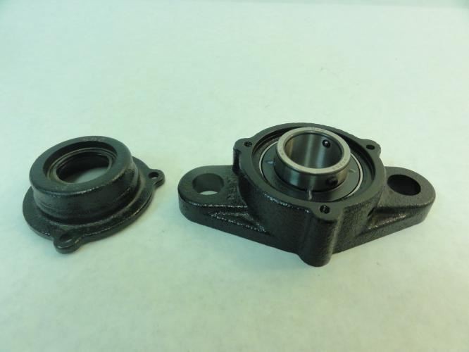 207870 New-Incomplete; NTN UCFL205 Flange Bearing; 2-Bolt; 25mm ID; w/Cover