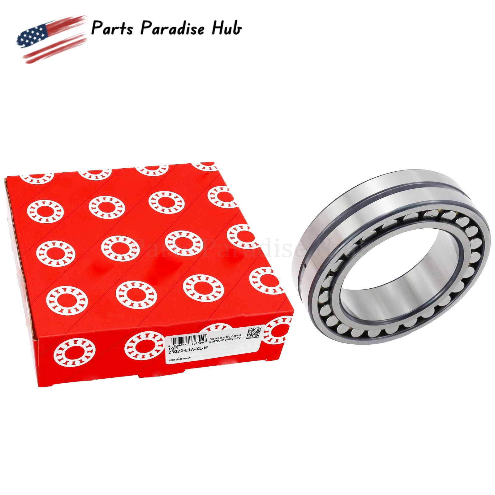 NEW Spherical Roller Bearing Fits FAG 23022-E1A-XL-M 110x170x45mm US