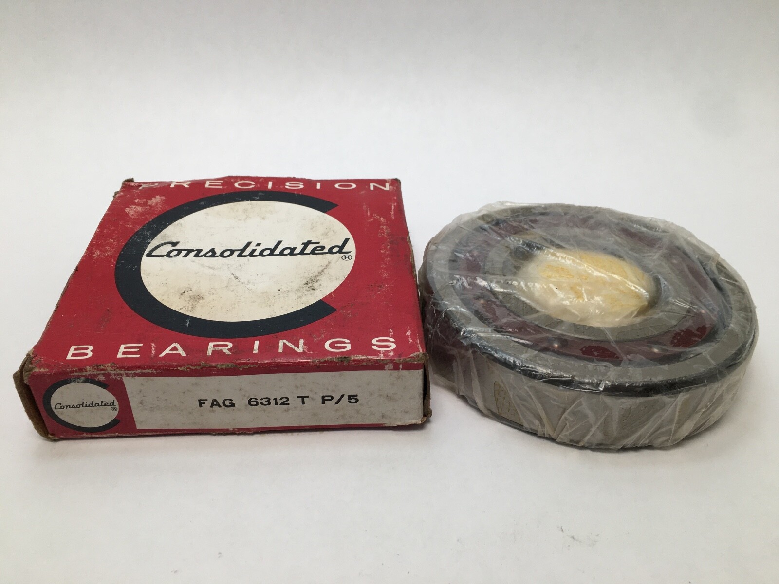 FAG 6312T.P5 Ball Bearing 60x130x31 mm 6312-T-P5 6312-TB Cons Germany
