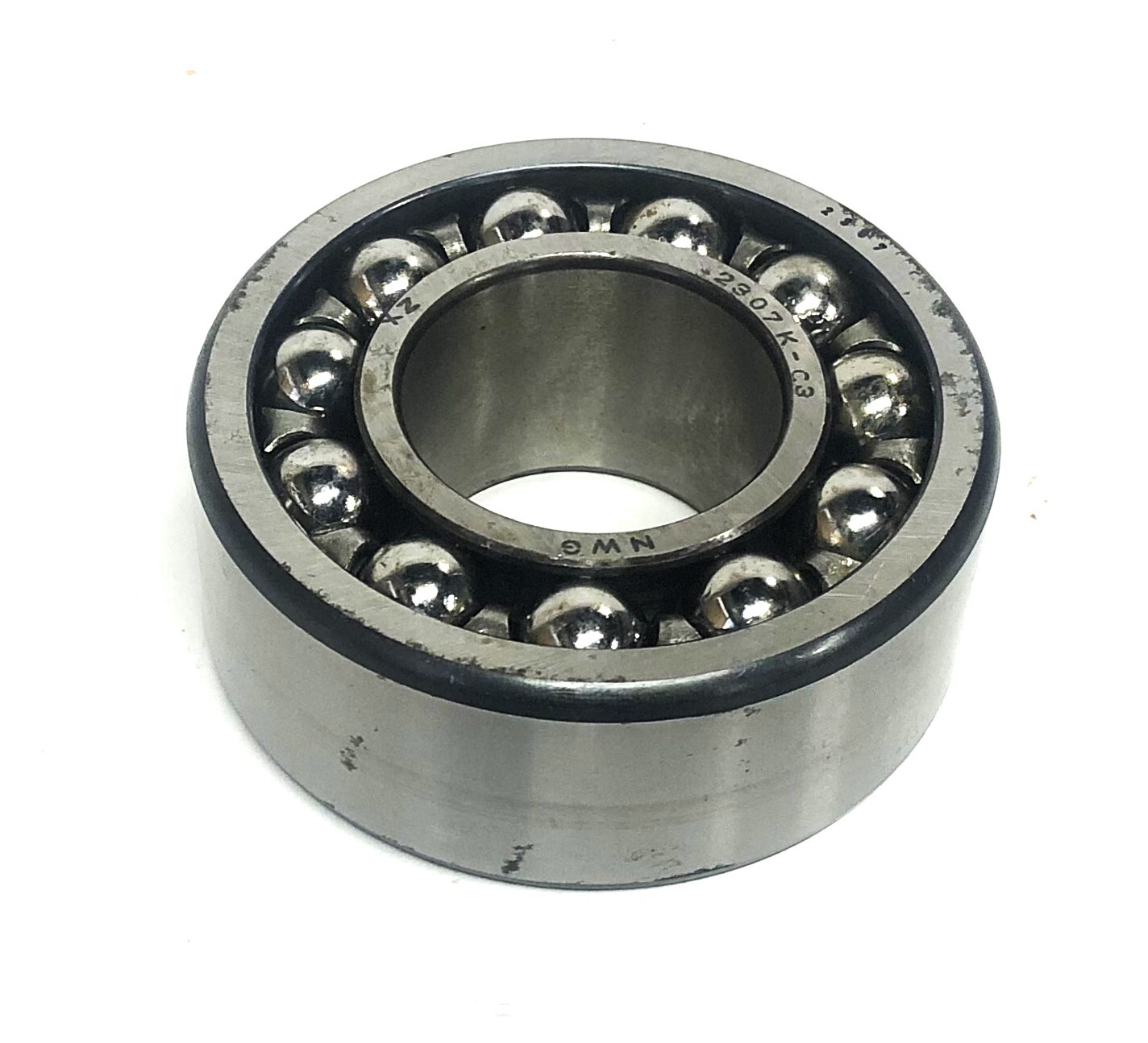 Unbranded NWG Double Row Self-Aligning Ball Bearing 2307K-C3 NOS