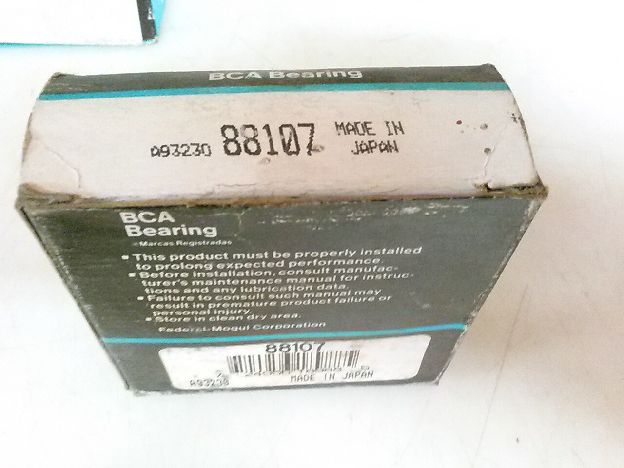 BCA / Koyo / SKF 88107 center support bearing.