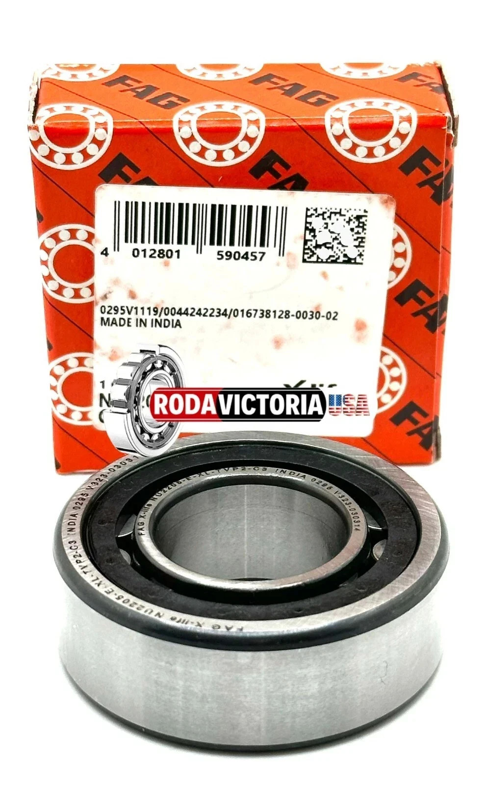 FAG 1200 TVH C3 Self-aligning Ball Bearing, Double Row 10x30x9 mm