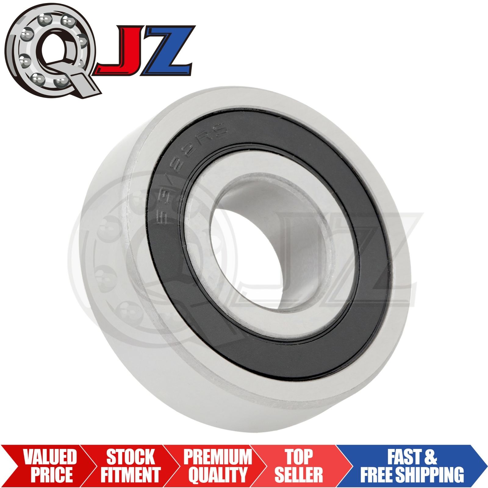 [Qty.1] 63/22-2RS Deep Groove Radial Ball Bearing [22mm ID x 56mm OD x 16mm W]