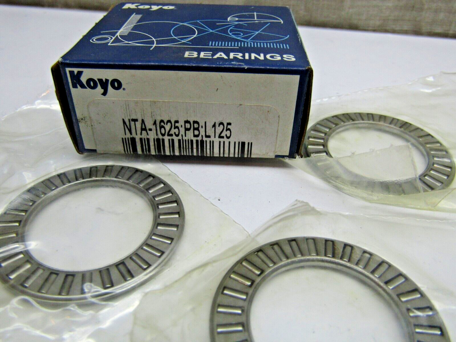 (Lot of 3) Koyo NTA-1625 1″ X 1-9/16″ X 5/64″ Needle Roller Bearing Roller Cage