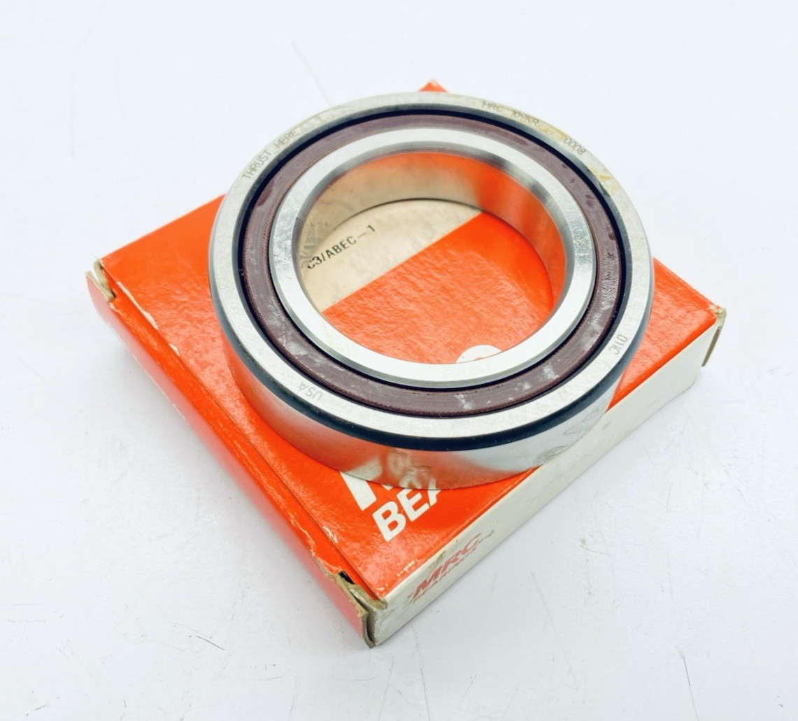 MRC 109KR Angular Contact Bearing 45mm-Id 75mm-Od 16mm-Width 15° 109KR-BKE