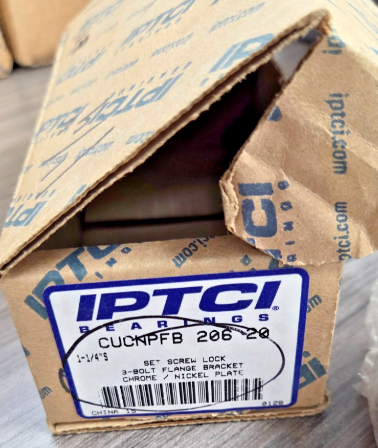 IPTCI CUCNPFB206-20 bearing 1-1/4″ bore