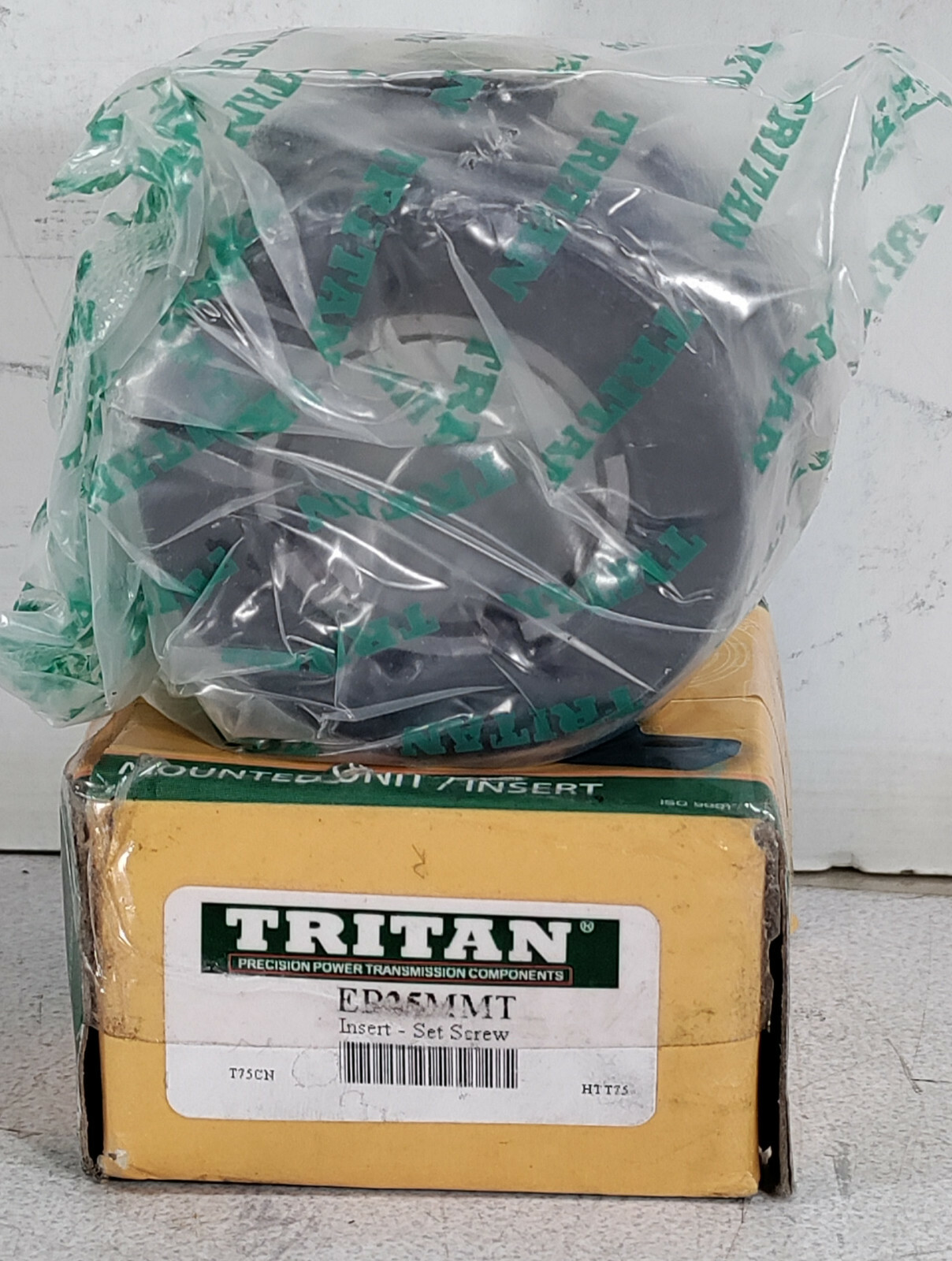 1 NEW TRITAN ER25MMT SET SCREW INSERT BEARING NIB ***MAKE OFFER***