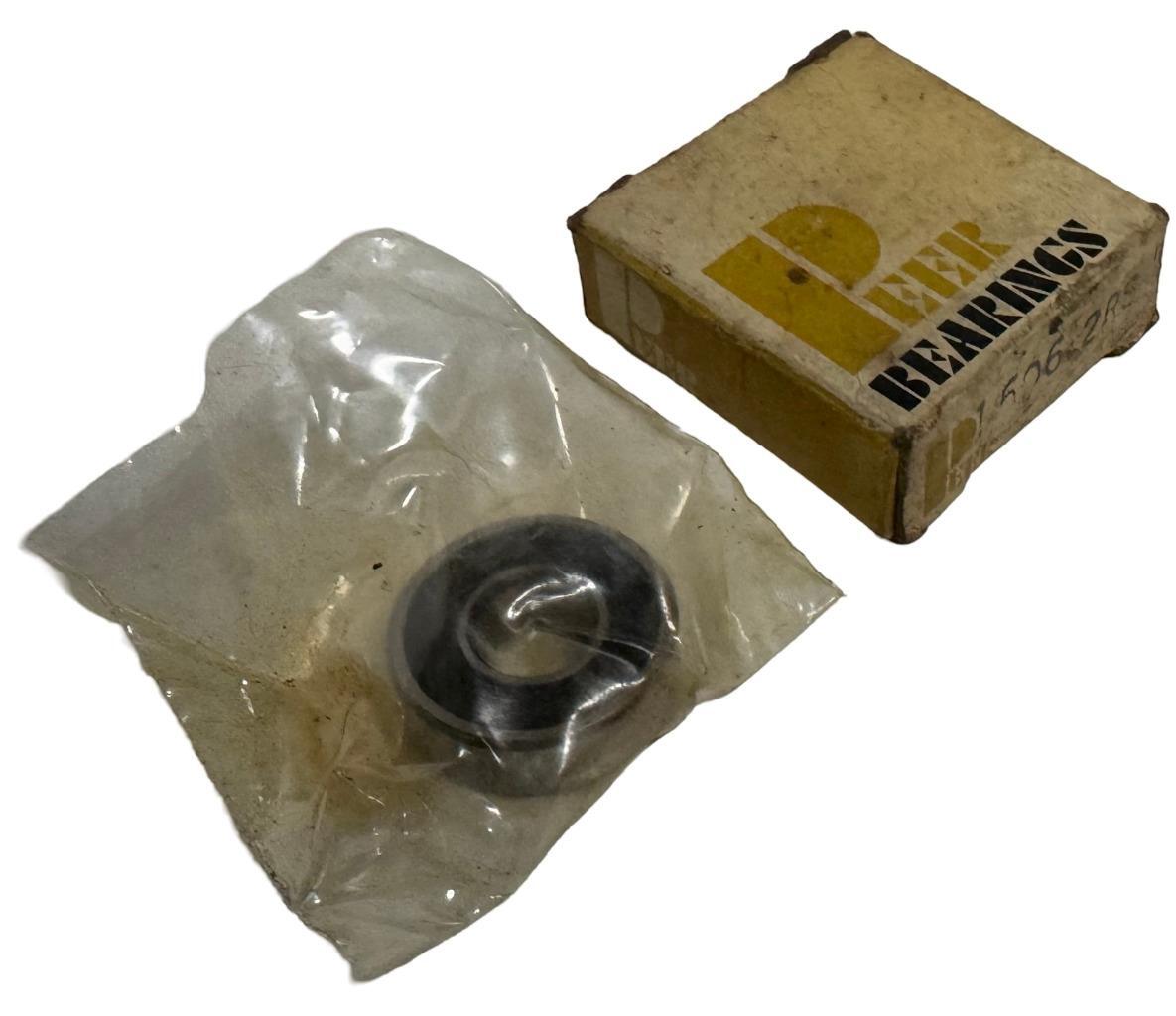 Peer 1606 2RS Deep Groove Ball Bearing 0.3750″ X 0.9063″ X 0.3125″