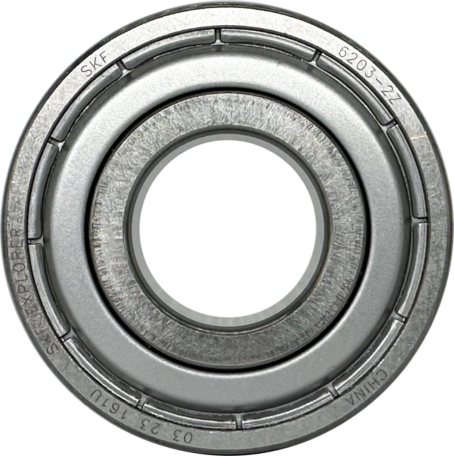 (Qty.10) SKF 6203-2Z 6203ZZ 17X40X12MM Double Metal Seal Ball Bearings 6203ZZ