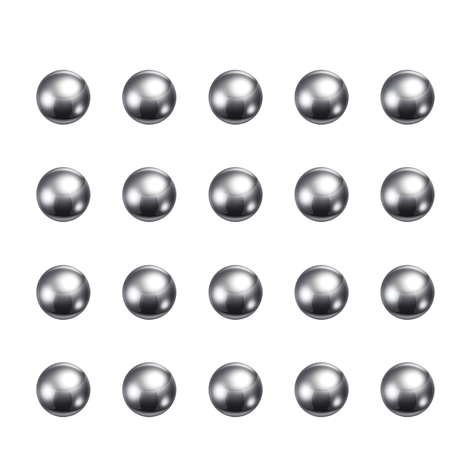 100pcs 10mm Carbon Steel Bearing Polished Precision Balls