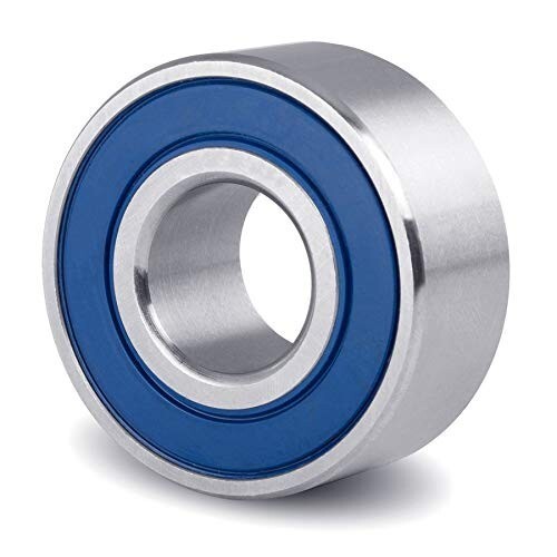 4-Packs 5201-2RS Double Row Angular Contact Ball Bearing 12mmX32mmX15.9mm