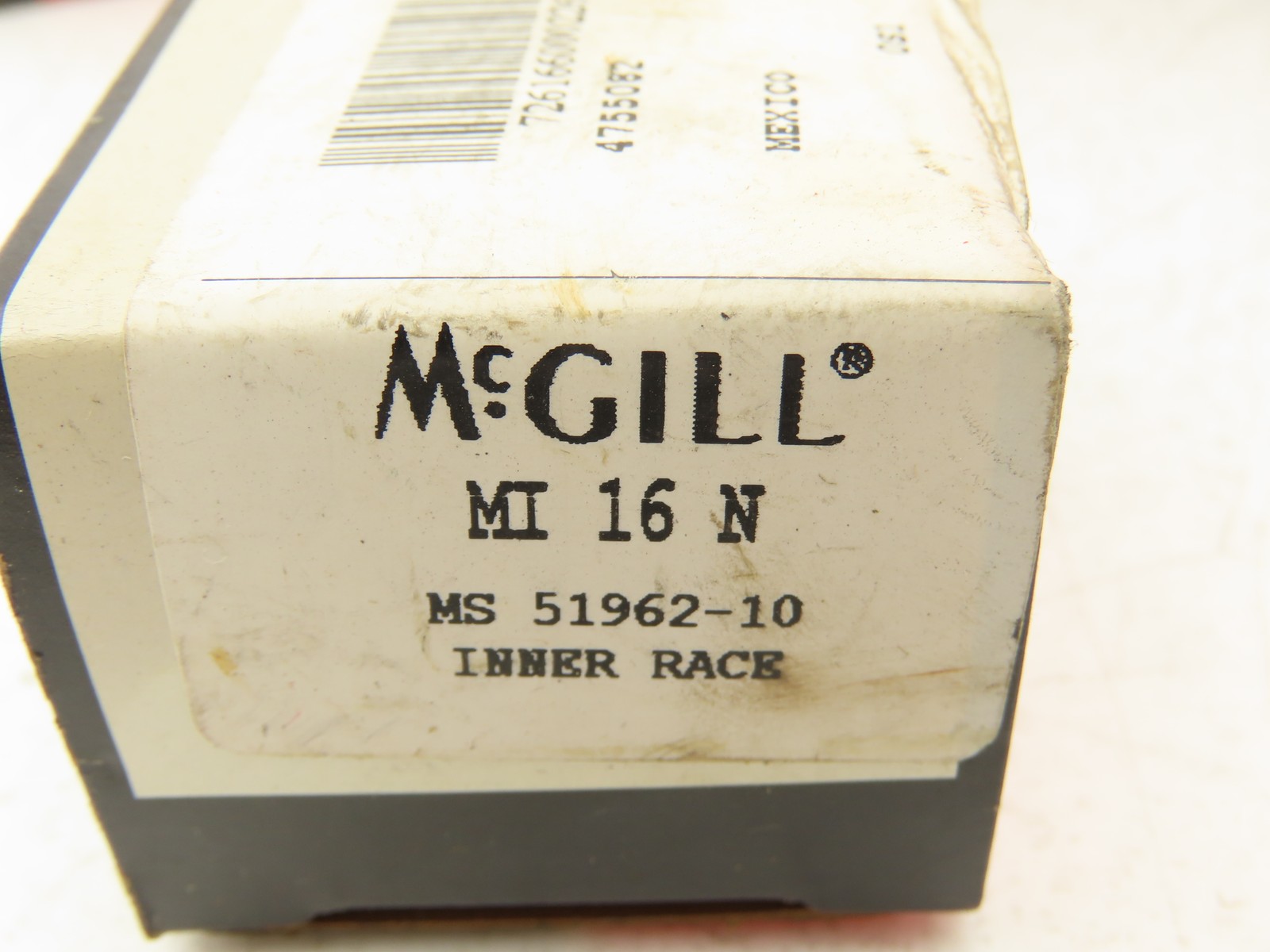 McGill MI 16 N Inner Race Only for Needle Bearing 1″ Bore x 1-1/8 OD Lot of 9
