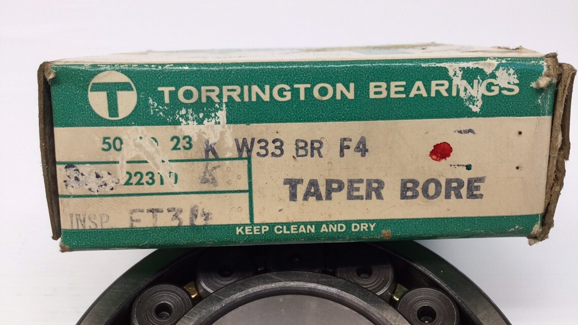 Torrington 50SD23KW33BRF4 Spherical Tapered Bore Roller Bearing 50mm-53mm Bore
