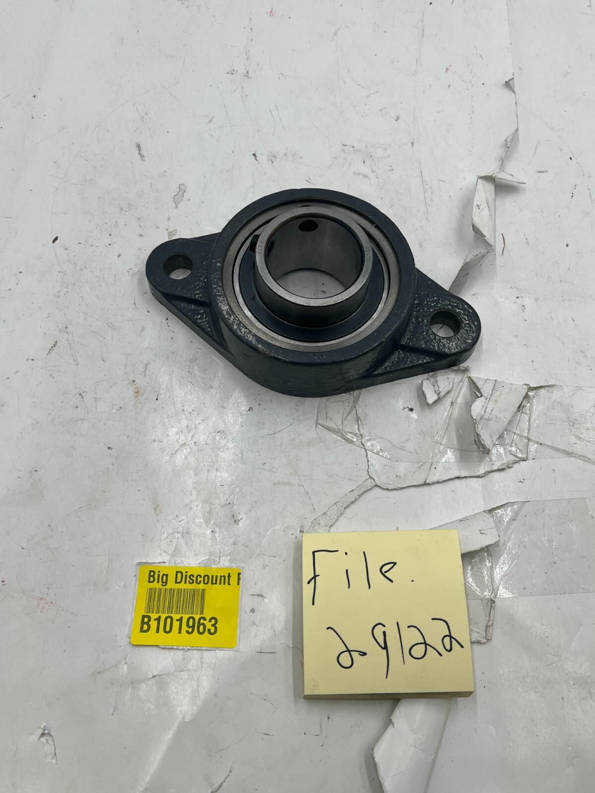 PEER OEM 2-Bolt Mounted Ball Bearing, Cast Iron 50mm Bore Dia UC210-50MM