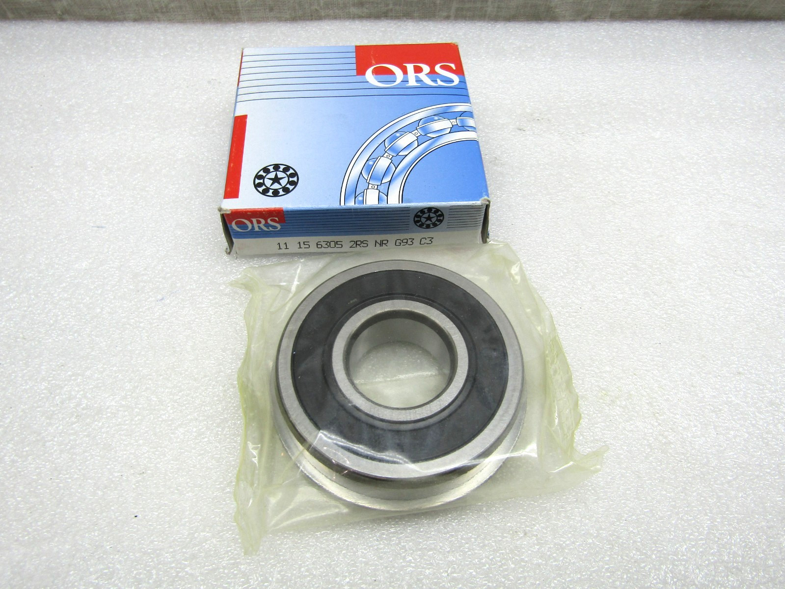 ORS 6305-2RSNR C3 25mm X 62mm X 17 mm Sealed Snap Ring Bearing