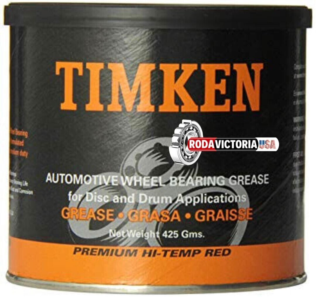 Timken GR224TUB Red High Temp Wheel Bearing Grease 15 oz Tub