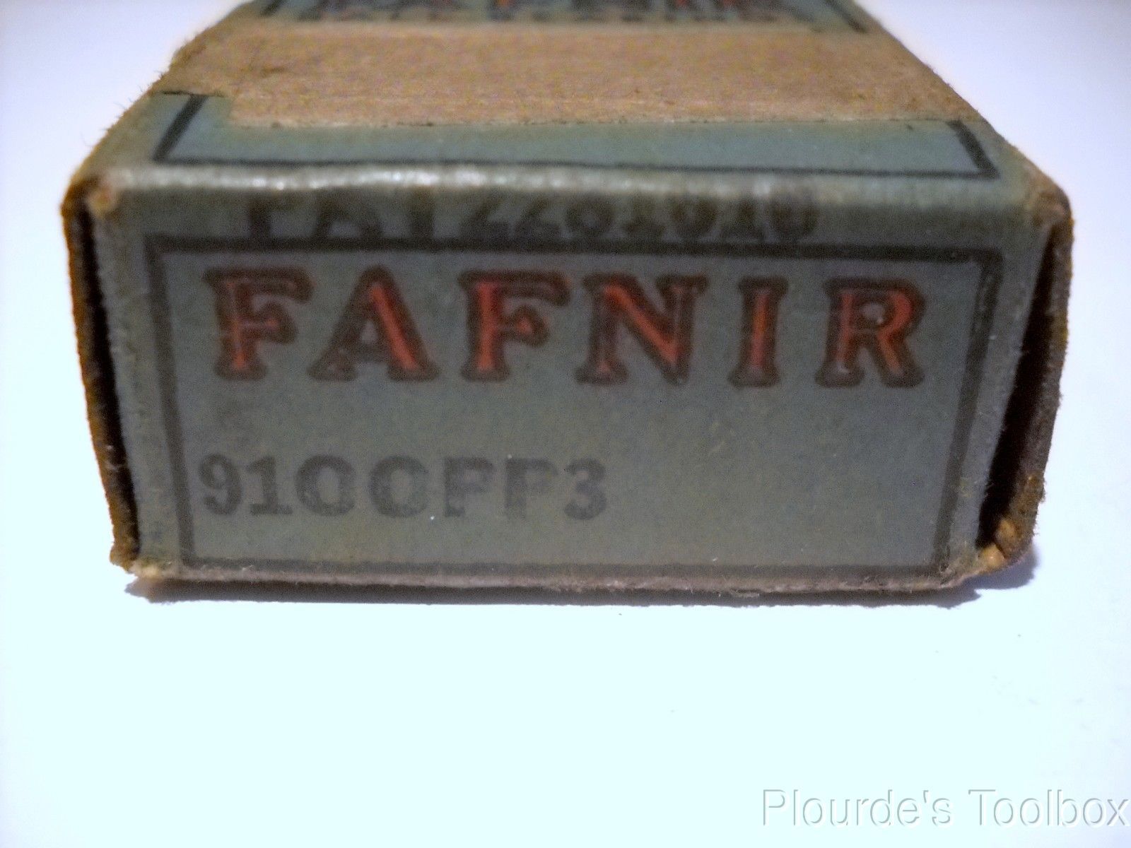 New Fafnir Sealed Precision Ball Bearing Extra Light Series, 10mm ID, P9100PP3