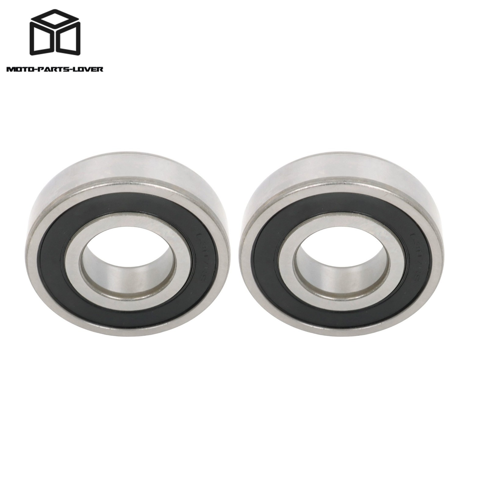 2 Pcs Premium 6307-2RS Bearing 35x80x21mm Double Rubber Seal Steel