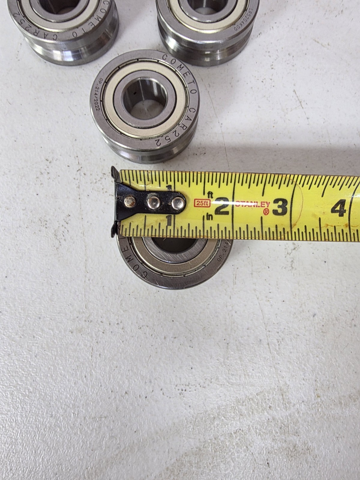 COMET CAR252 Steel Ball Bearings Lot of 3/4″ ID x 2″ OD x 3/4″ W