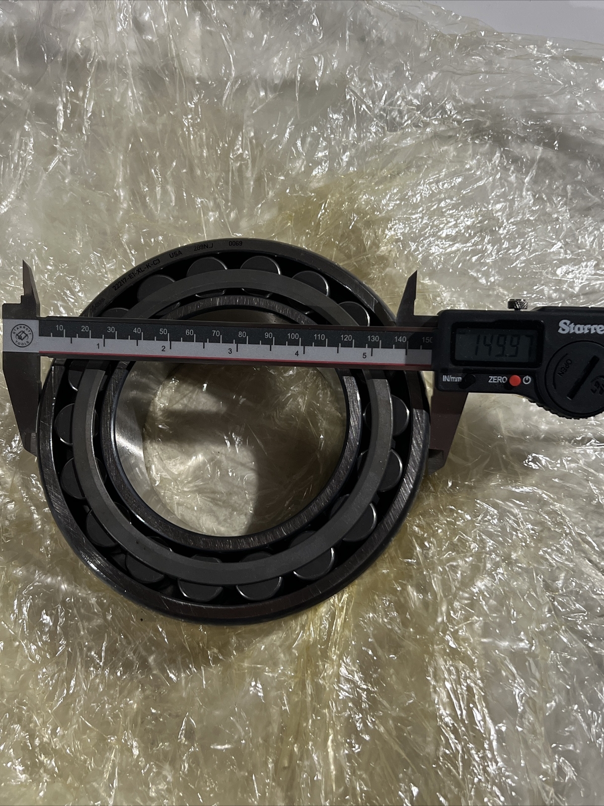 FAG (Schaeffler) 22217-E1-XL-K-C3 Spherical Roller Bearing