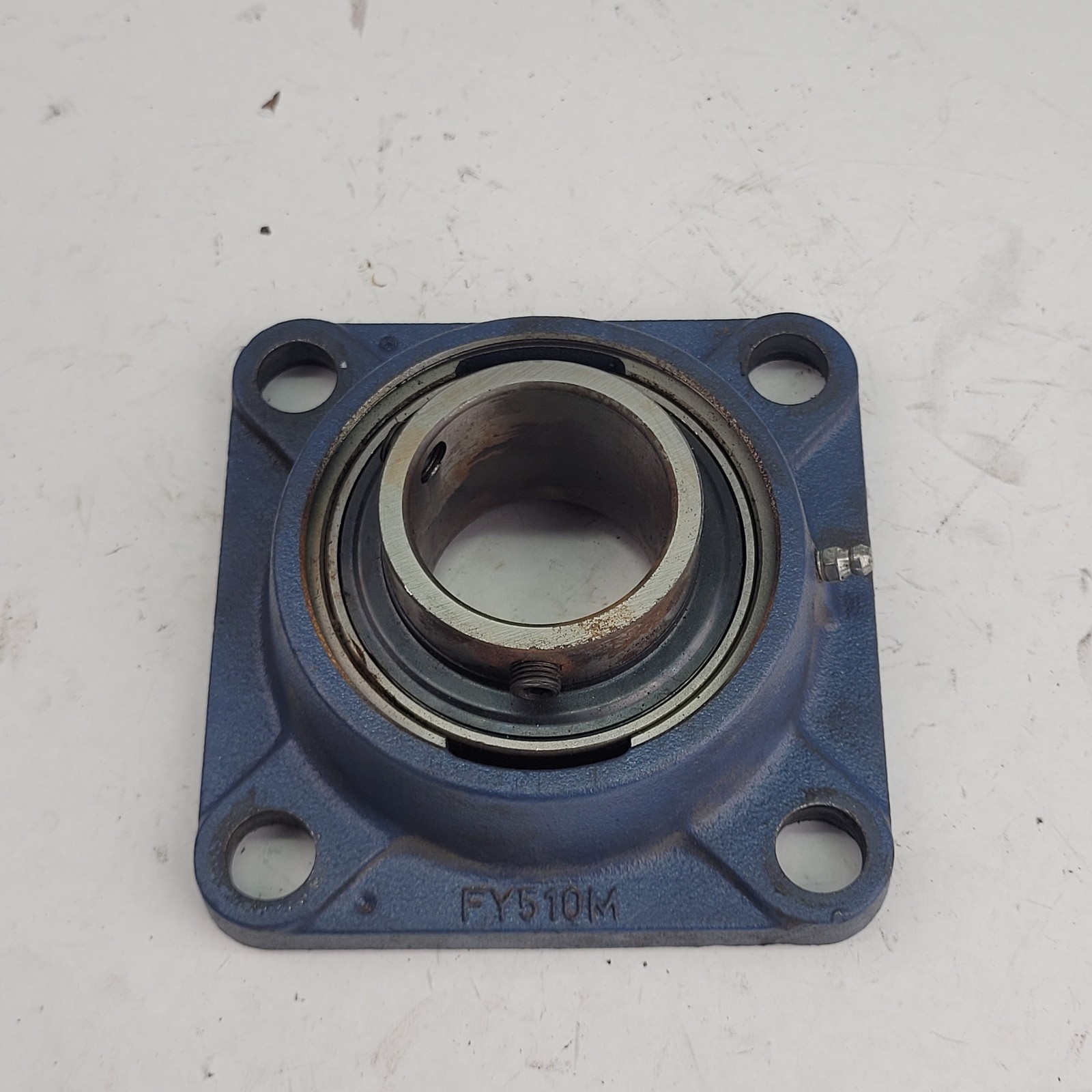 SKF YAR 210-2F Insert Ball Bearing W/FY510M Flange O.D. 62.50mm, I.D. 50mm
