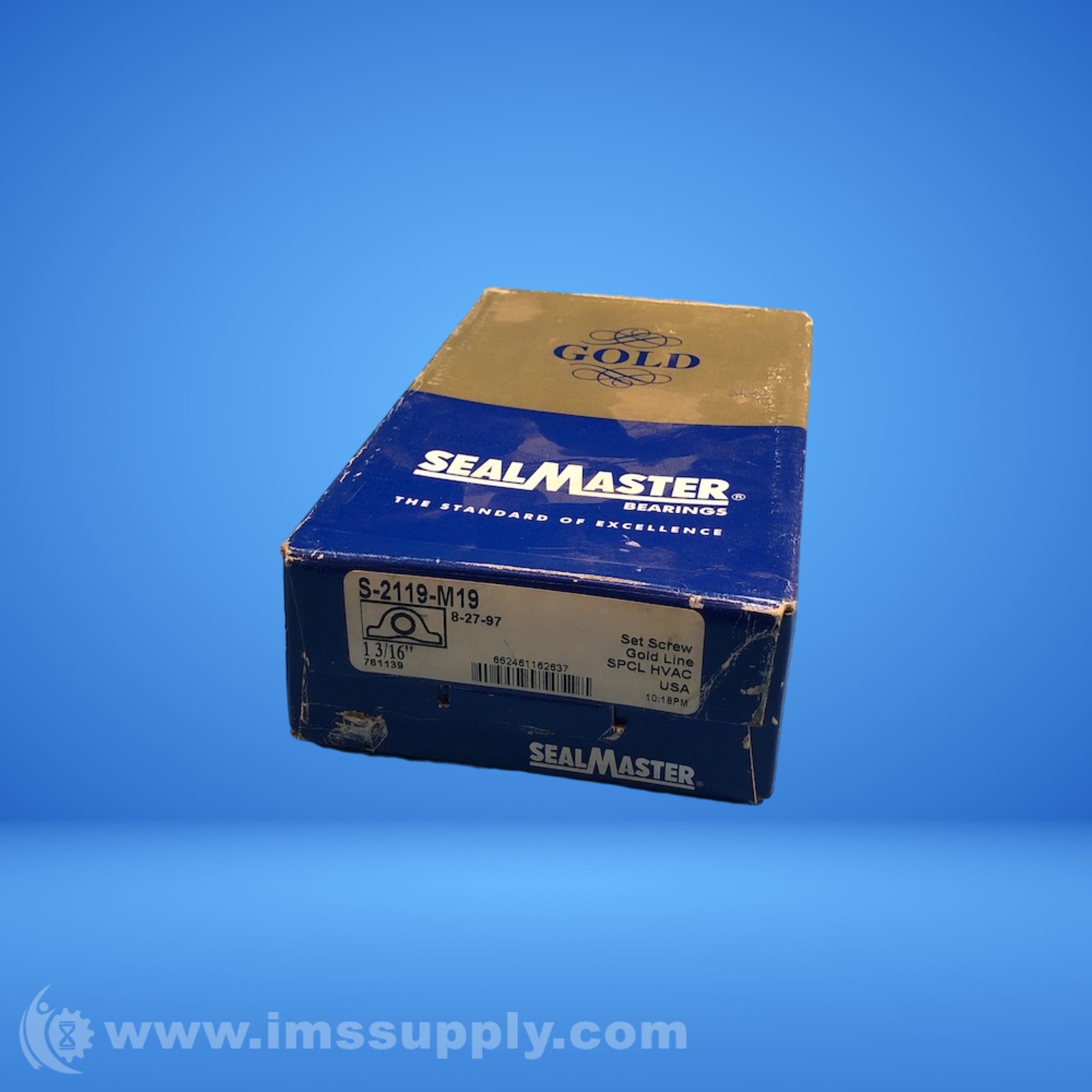 Sealmaster S-2119-M19 Pillow Block Ball Bearing Unit FNFP