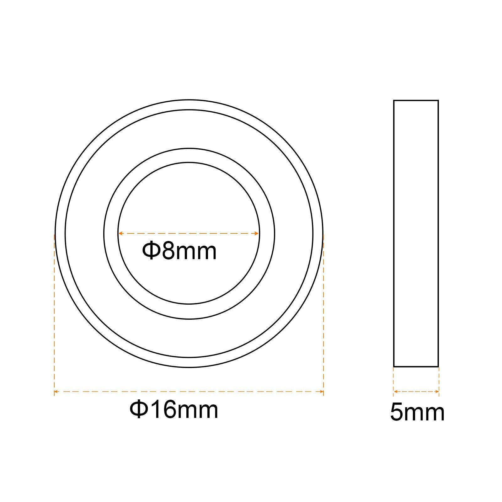 688-2RS Ceramic Bearings 8mm x 16mm x 5mm Si3N4 Silicon Nitride Bearing Balls