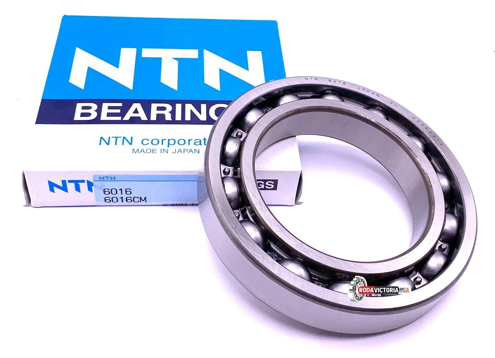 NTN Japan 6016 Deep Groove Ball Bearing, Open Type, No Seals 80x125x22 mm