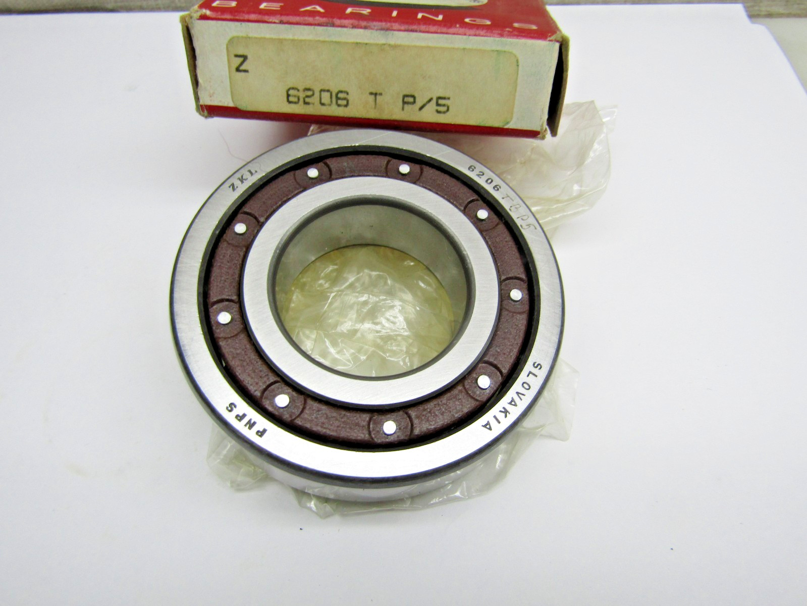 Consolidated 6206 P5 30mm X 62mm X 16mm Open Bearing 6206TB.P5