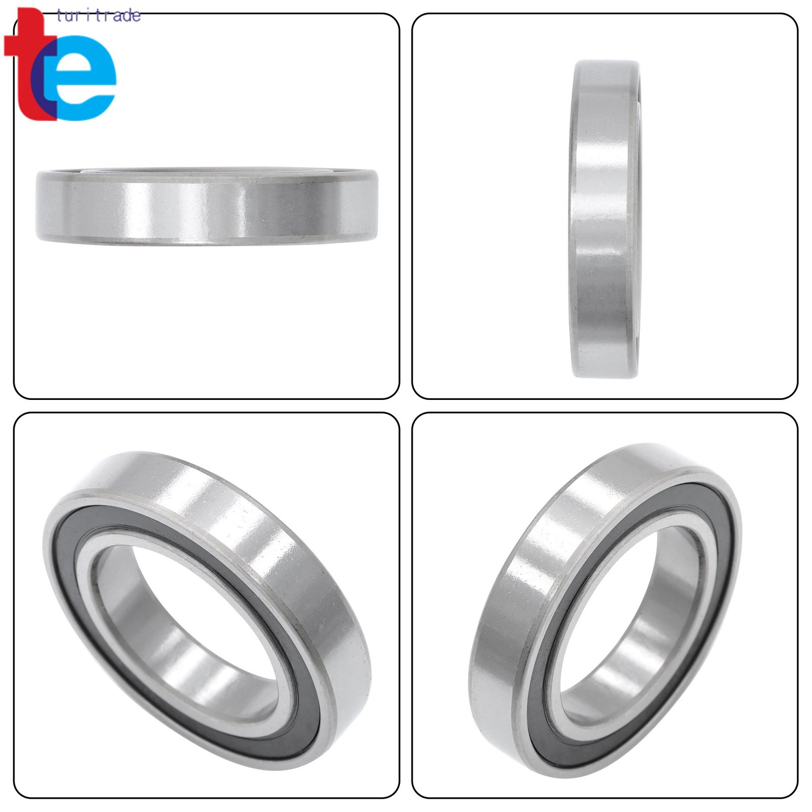 10pcs 6010-2RS Sealed Ball Bearings 50mm x80mm x16mm Double Sealed