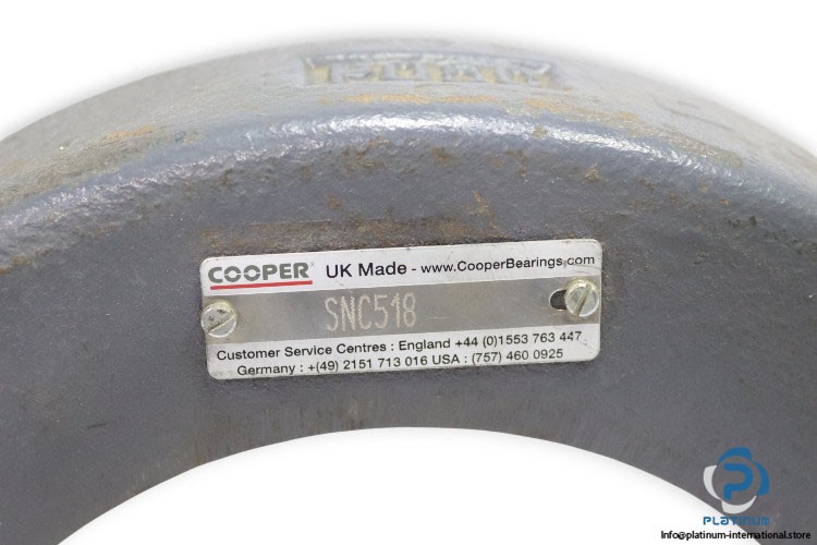 COOPER SNC 518 PILLOW BLOCK HOUSING UNIT_P05C / P05-23_Split_80 mm_M20_COOPER